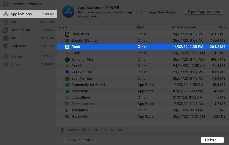 How to remove unwanted apps from my mac os